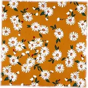 Happyyami Daisy Pattern Pet Bandanas Stylish Triangle Bibs for Dogs and Cats Durable Saliva Towels for Fashionable Pet Accessories Background