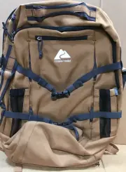 Ozark Trail Backpack Tan Brown College School Work