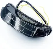 KIXURO for CBR 600RR 2013 2014 2015 2016 2017 Motorcycle Light Rear Turn Signal Tail Stop Light Lamps Integrated Motorcycle Turn Signal Light(Black Smoke)