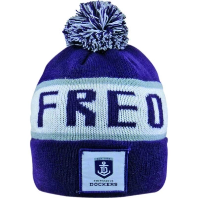 AFL Fremantle Dockers Bar Beanie
