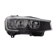 BMW X3 F25 2014-2019 Headlight Headlamp Halogen Black Drivers Side Offside Right