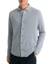 Vince Printed Button Front Shirt