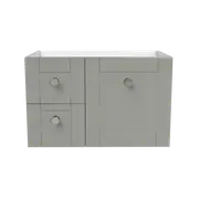 New England Joinery 750mm Diadem Wall Hung Centre Bowl Vanity - Cabinet Only