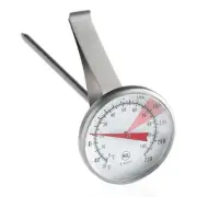 8-Inch Milk Frothing Thermometer | 30-200° F Thermometer with Clip for