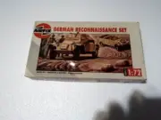 Airfix Model Tank - 02312 German Reconnaissance Set, 1:72 Open Box Contents New