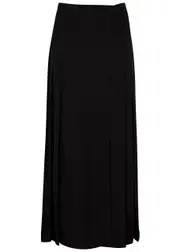 Totême Pleated Maxi Wrap Skirt - Black - 38 (UK10 / S) 38 (UK10 / S)