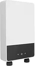 BTER Electric Tankless Water Heater, 220V 5500W LED Digital Display Instant Hot Water Heater, Stainless Steel Modern Style, Safe Protection for Indoor Bathroom Kitchen RV