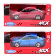 Welly 1/36 Scale Hyundai Elantra Diecast Car Model Toy Pull Back Vehicles