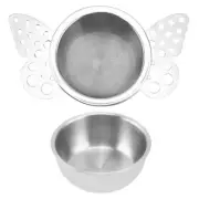 Stainless Steel Tea Strainer Strainers for Loose Filter Teapot Fine Mesh Cup
