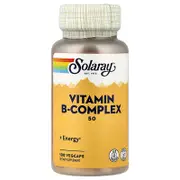 Solaray, Vitamin B-Complex 50 , 100 VegCaps