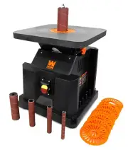 WEN AT6535 3.5A Oscillating Spindle Sander with Extra Large Beveling Table Top