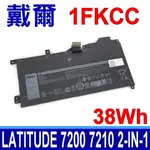 DELL 戴爾 1FKCC 電池 09NTKM KWWW4 D9J00 T5H6P LATITUDE 7200 2-IN-1 7210 2-IN-1