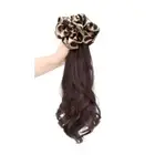 Hair Ring Long Curly Wavy Ponytail Claw Clip Pony Tail Hairpiece Gifts