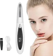Heated Eyelash Curler, New Upgrade Heated Lash Curler with 3 Temperature Levels and LED Display, Anti Scalding Electric Eyelash Curler for Women Instant Glam - Fast Heat Up Within 10s