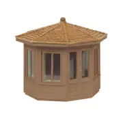 Bachmann 44-0536B OO Gauge Octagonal Summer House Brown