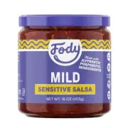 Salsa Mild Low Fodmap 16 Oz(Case Of 6) By Fody Food Co