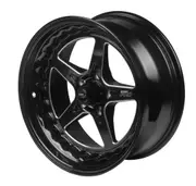Street Pro Street Pro ll Convo Pro Wheel Black 18x8' For Ford Bolt Circle 5x 4.5