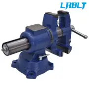LABLT 4 inch Multipurpose Vise Bench Vise Heavy Duty Multi-Jaw Vise 360-Degree