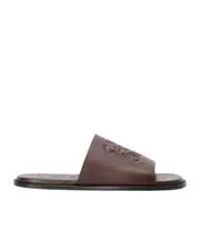 Flex Anagram slide in soft calfskin 44,40,41,42,43 Niu Xuexue