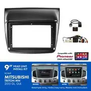 Aerpro 9" Multimedia Receiver Head Unit Kit to suit Mitsubishi Triton & Challenger - AKMB26