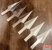 LOT OF 6PCS CUSTOM HANDMADE SPEAR POINT BLANK BLADES JAPANESE STEEL KNIFE MAKING