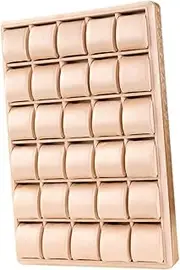 STARTIST Watch Tray Holder Large Showing Plate Wristwatches Case Jewelry Organizer for Home Use Office Shop Collector Men Women, Khaki