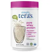 simply tera's Pure Whey Protein Powder - Grass Fed Whey Protein Powder, Clean...