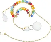 KITANDOVE Modern Style Crystal Wind Chime Sun Catcher Decor Hanging Crystal Prisms for Window