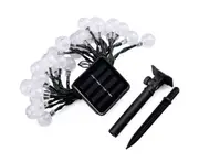 L119 12M 100 Head Solar Lights String Ball Lights Garden Courtyard Color Lights