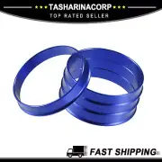 Universal Piece of 4 Car Hub Centric Rings OD 57.1mm to ID 54.1mm Hub Centric