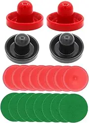 GANAZONO 1Set Air Hockey Table Accessories Air Hockey Pushers for Tabletop Games Includes Strikers for Family Fun