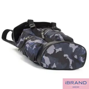 【iBrand】時尚迷彩尼龍登山包後背包