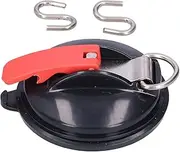 Car Suction Cup Multifunctional Duty Tool with 2 Hooks for Easy Luggage and Tent Fixing