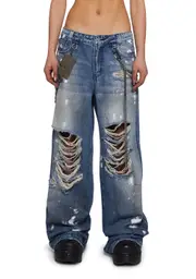 [Current Mood] Hot Reputation Wide Leg Jeans