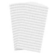 0.2 Inch Foam Dots Squares, 9600 Pcs 8 Sheets Square Shape 3D Foam Tapes Mount