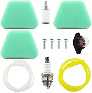 HURI Replacement for McCulloch 2000 3200 3500 3516 Chainsaw Air Filter Gas Line Primer Bulb Spark Plug AU Shipping