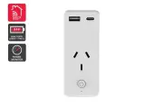 Kogan SmarterHome Smart Plug With Energy Meter & 5V 2A USB A&C Ports