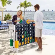 CostwayConnect 4 in A Row Jumbo Family Garden yard Game