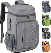 [Maelstrom] Cooler Backpack,35 Can Backpack Cooler Leakproof,Insulated Soft Cooler Bag,Camping Cooler,Beach Cooler,Ice Chest Backpack,Lightweight Travel Cooler Lunch Backpack for Hiking,Shopping