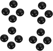 TEHAUX Black Porcelain Flat Glass Beads Go Chess Safe for Children Home Chess Set Educational Toy