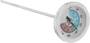 INOOMP Compost Soil Thermometer Stainless Steel Probe for Accurate Outdoor Measurement for Gardening and Composting Portable Design for Easy Use