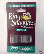 Loose Ring Adjusters/Size Reducers/Resizers: Pack of 6 Different Sizes (Unisex)