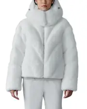 Mackage Anik Brushed Faux Fur Down Jacket XL