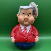 RARE 1996 Vo-Toys Political Challengers 6" Dog Toy- Newt Gingrich Red Coat- NWT