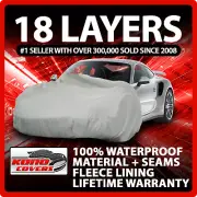 18 Layer Car Cover - Outdoor Waterproof Scratchproof Breathable (for: BMW)