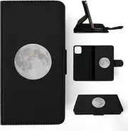 Full Moon Moonlight Satellite FLIP Wallet Phone CASE Cover for Apple iPhone 11