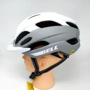 Bell Trace MIPS Road Helmet - Matt White-Silver - 2020 - Adjustable Mens/Womens