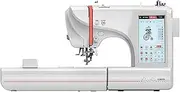 Sewing And Embroidery Machines,Automatic Sewing Machine Electric Embroidery Machine 104 Built-in Designs,7" LCD Touch Screen,USB Port-Easy Sewing