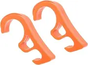 Generic 2Pcs Motorcycle Brake Lock Grip Sturdy Theft Handle Hook for Bikes Motorcycles Convenient Installation Durable Construction Stylish Design