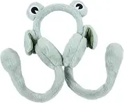 [LABRIMP] 1 PC Plush Airbag Earmuffs stylish earmuff unisex ear warmer xmas frog headband plush ear cover ear headband frog ear cuff lovely ear shield men and women Acrylic hat keep warm